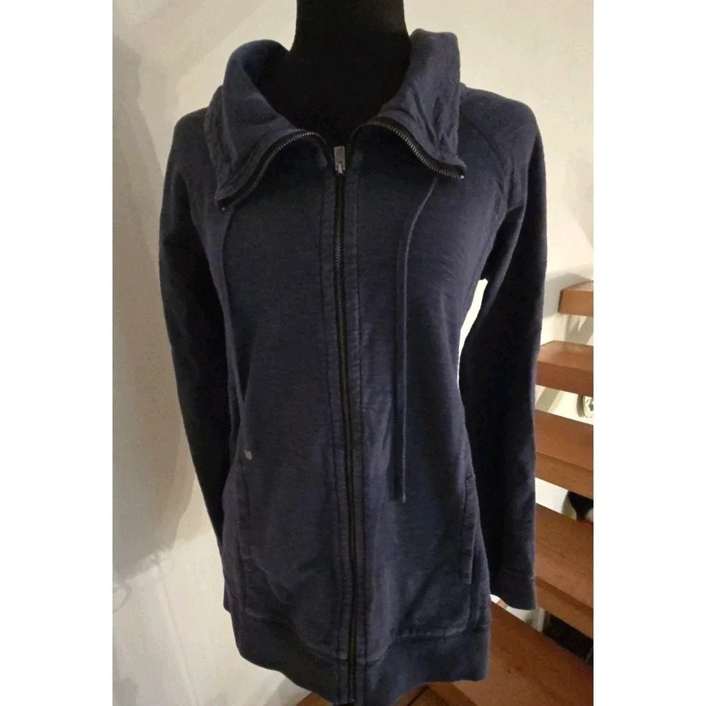 Tommy Bahama Women Quarter Zip Athleisure Pullover Blue‎ SZ S Sporty Lounge wear